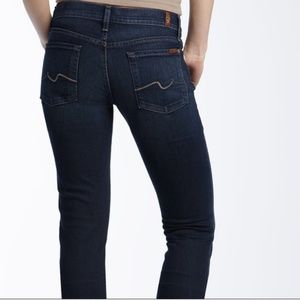 7 for All Mankind Roxanne skinny jeans size 30